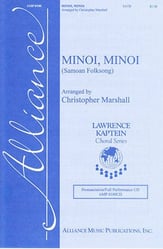 Minoi Minoi SATB choral sheet music cover